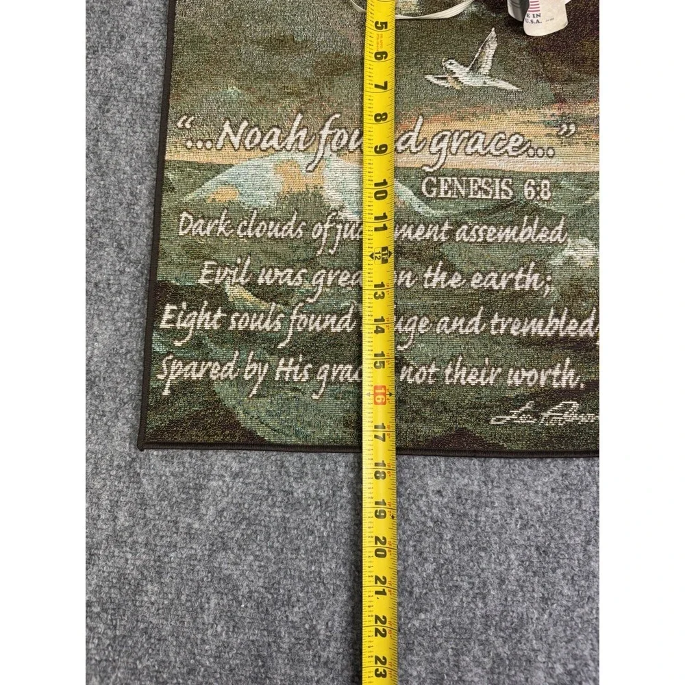Lee Roberson Genesis 6:8 Wall Tapestry New With Tags 